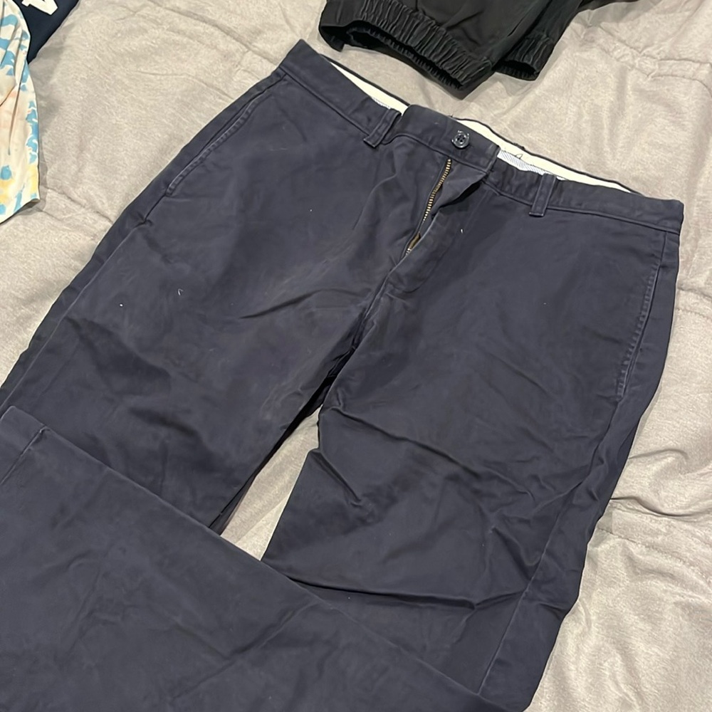 Navy J Crew Pants